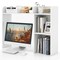 3-Tier Multipurpose Desk Bookshelf with 4 Shelves for Computer and Storage